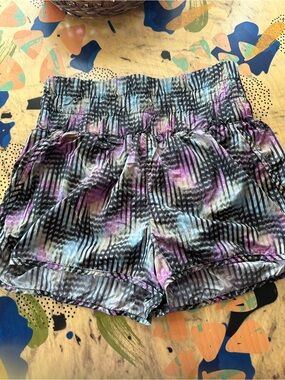 Free People Movement Printed Shorts